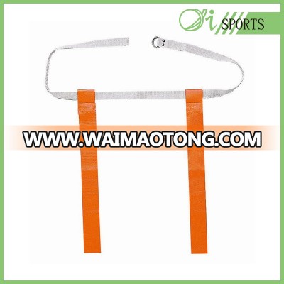 custom wholesale china striped ribbon plastic football Flag Belt