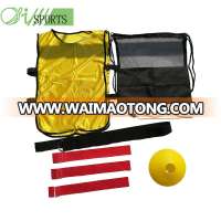 Flag football kit with belt and training cones